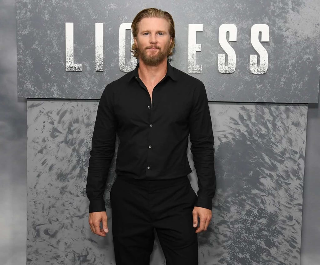 Thad Luckinbill at an event promoting Lioness in New York City in August. Photo: @thad.luckinbill/Instagram Thad Luckinbill at an event promoting Lioness in New York City in August. Photo: @thad.luckinbill/Instagram