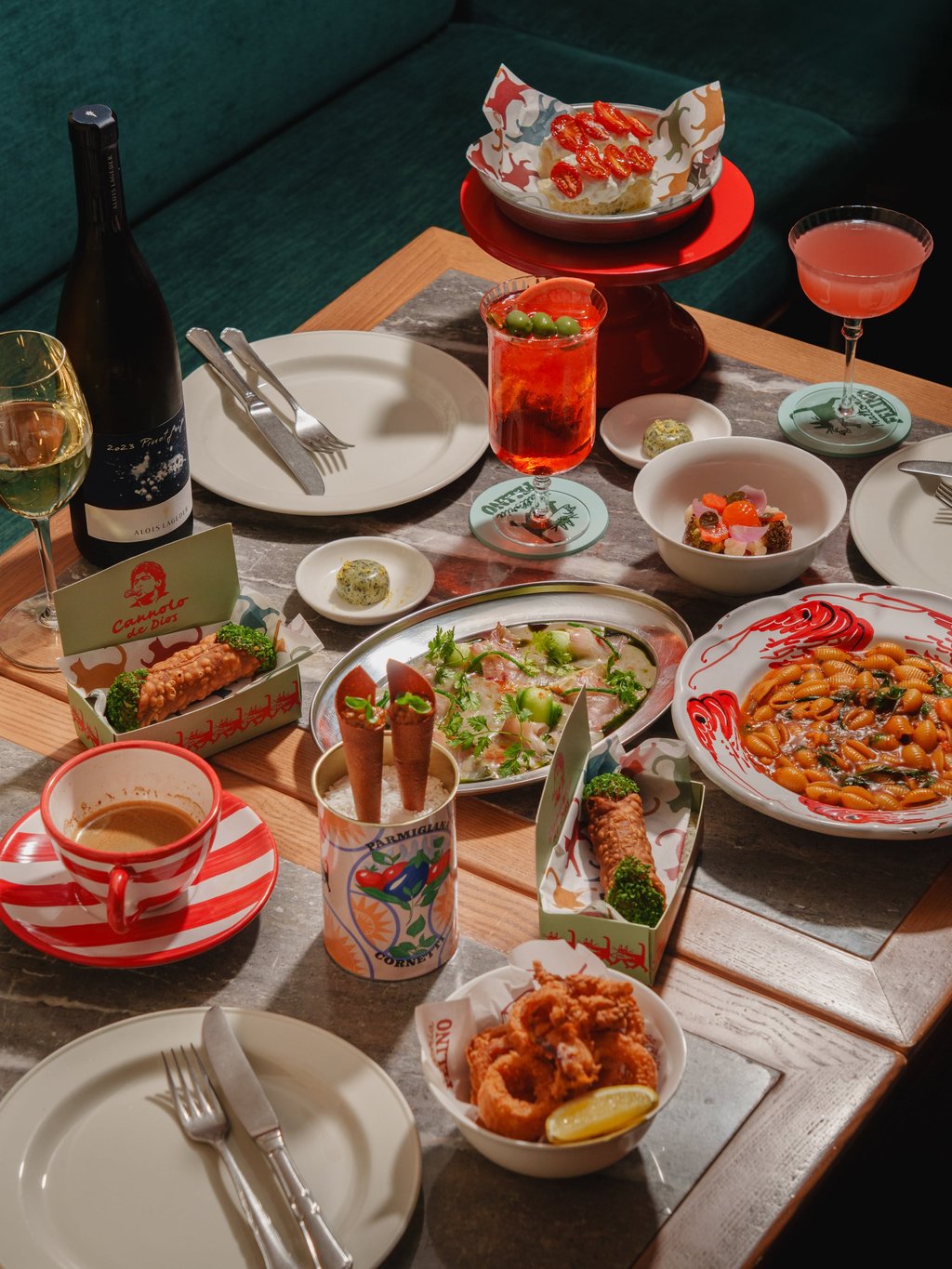 A selection of weekend brunch dishes at Trattoria Felino in Wan Chai. Photo: courtesy of Trattoria Felino A selection of weekend brunch dishes at Trattoria Felino in Wan Chai. Photo: courtesy of Trattoria Felino