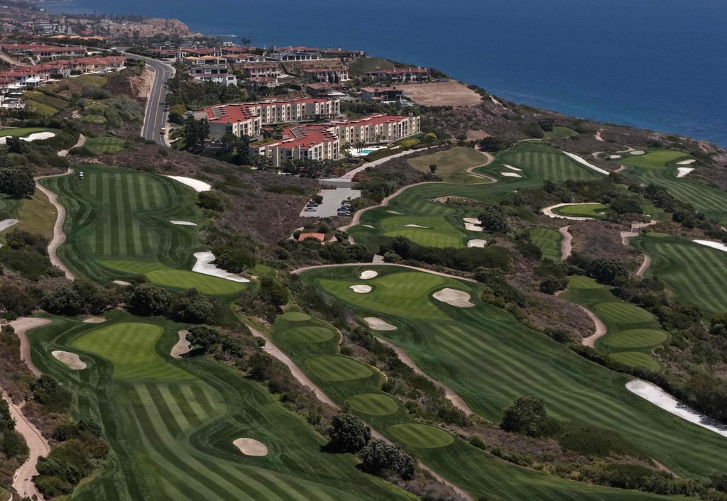 Donald Trump’s Los Angeles-area golf course. Photo: AFP Donald Trump’s Los Angeles-area golf course. Photo: AFP