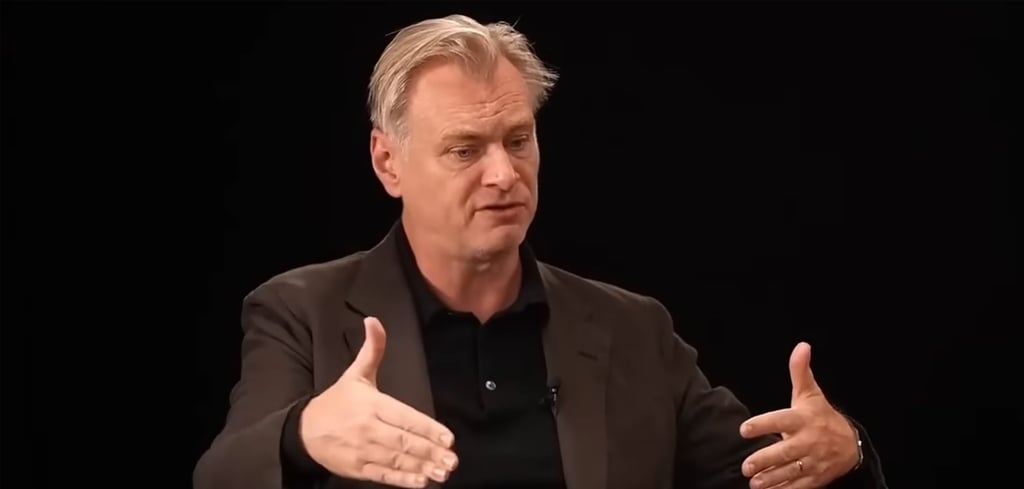 In a compelling 17-minute interview, Nolan and the podcaster delved into profound themes of civilisational decline, heroism, and the nuances of contemporary film criticism. Photo: Bilibili