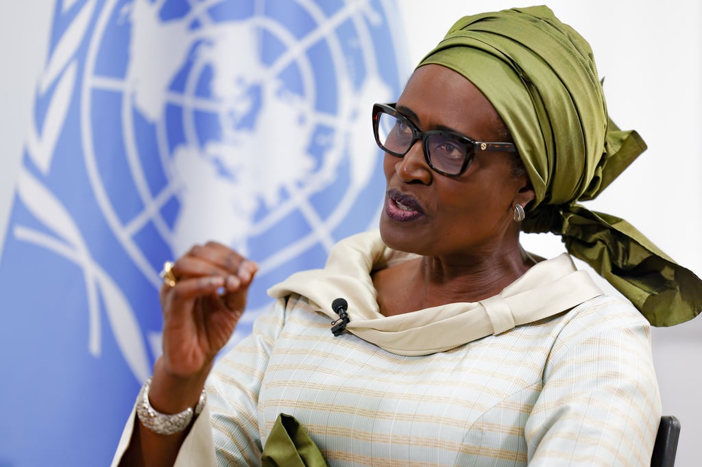 Winnie Byanyima, executive director of the joint United Nations programme on HIV/Aids, has praised China for its contributions to health issues in Africa. Photo: Xinhua Winnie Byanyima, executive director of the joint United Nations programme on HIV/Aids, has praised China for its contributions to health issues in Africa. Photo: Xinhua