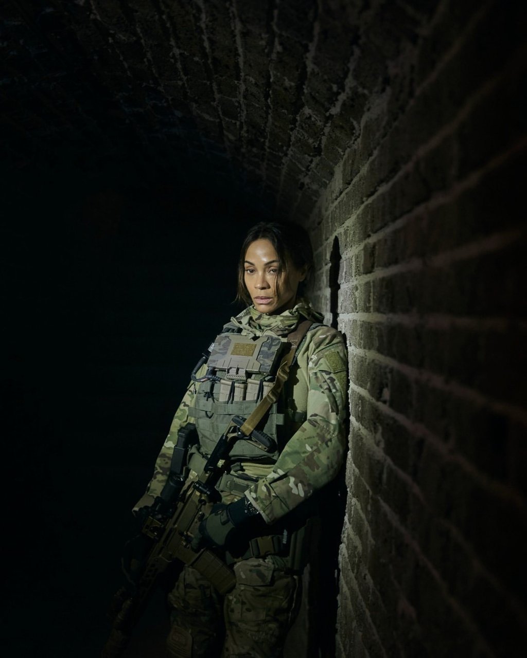 Zoe Saldaña stars in Paramount+’s Lioness. Photo: @lionesspplus/Instagram Zoe Saldaña stars in Paramount+’s Lioness. Photo: @lionesspplus/Instagram