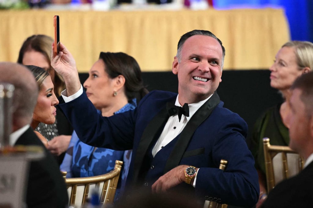 White House Deputy Chief of Staff Dan Scavino attends the 2026 White House Correspondents’ Association Dinner in Washington in July. Photo: AFP