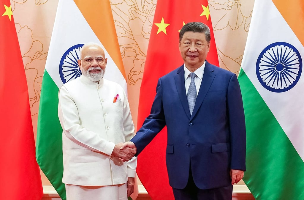 During Indian Prime Minister Narendra Modi’s visit to China last year, President Xi Jinping said border issues should not be the defining factor in the countries’ relationship. Relations went into a deep freeze following deadly clashes along the countries’ Himalayan border in 2020. Photo: AFP