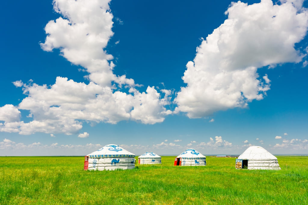 The photo above showcases traditional Mongolian yurts on the vast Hulunbuir grassland in Inner Mongolia, China. Recently, Li travelled 3,000km in search of “Ice Rain,” who wrote him a letter 24 years ago. Photo: Shutterstock