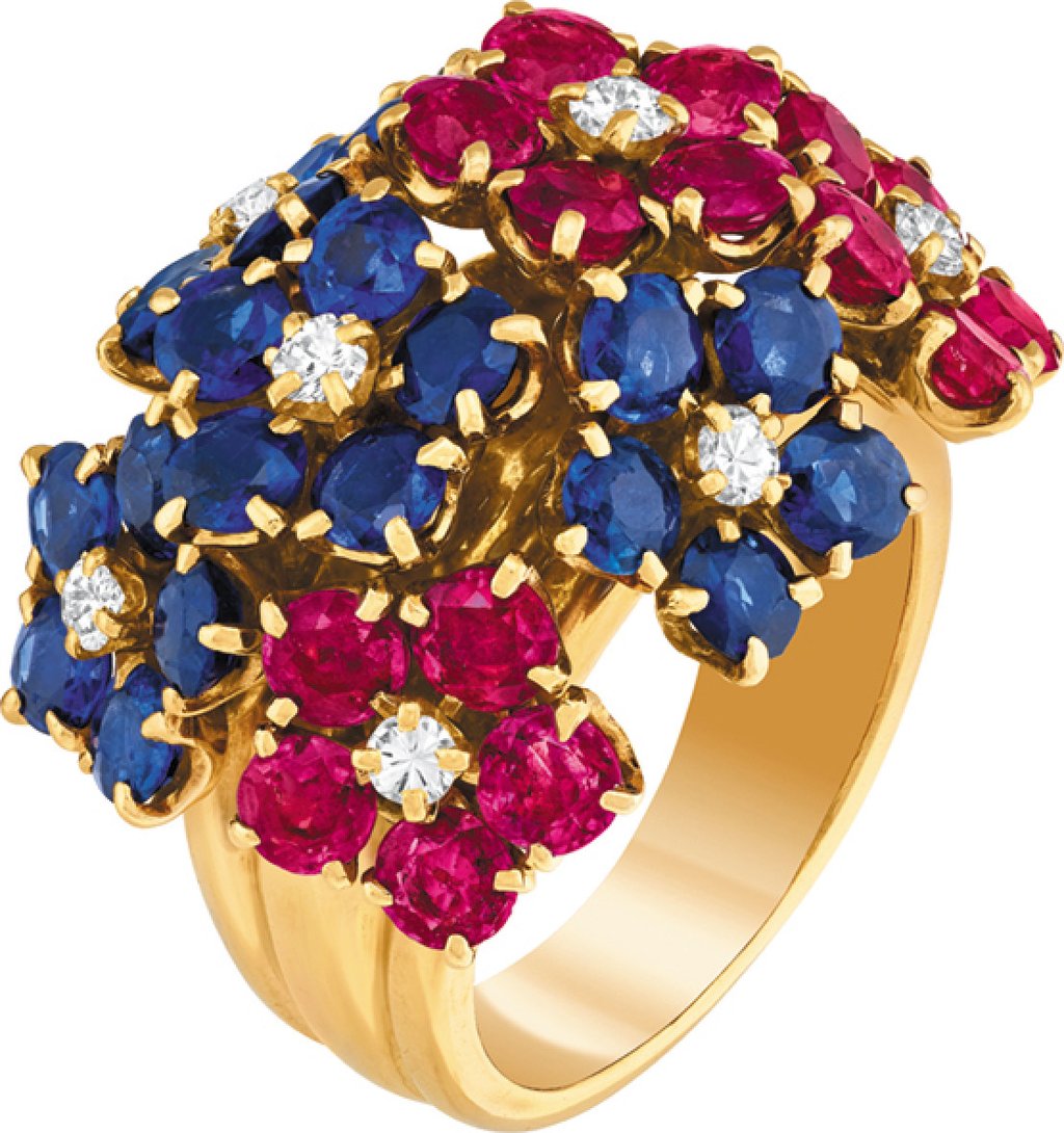 A ring dating back to 1938 is part of a heritage exhibition at the boutique. Photo: Handout A ring dating back to 1938 is part of a heritage exhibition at the boutique. Photo: Handout