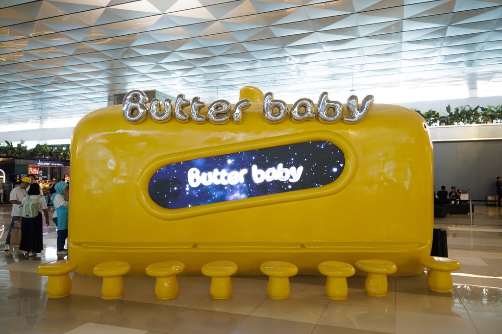 Butter Baby’s store at Soekarno-Hatta International Airport in Jakarta. Photo: Handout Butter Baby’s store at Soekarno-Hatta International Airport in Jakarta. Photo: Handout