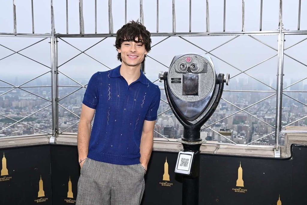Jacob Whiteduck-Lavoie at the Empire State Building in New York City in July 2026. Photo: Getty Images Jacob Whiteduck-Lavoie at the Empire State Building in New York City in July 2026. Photo: Getty Images