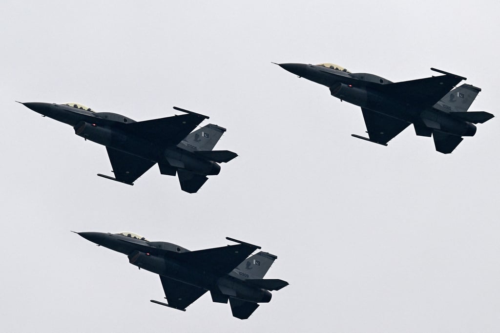 Pakistan Air Force JF-17 fighter jets perform at a rehearsal in Islamabad in March 2024. Bangladesh has been in talks to buy these jets as part of its military modernisation plans. Photo: AFP Pakistan Air Force JF-17 fighter jets perform at a rehearsal in Islamabad in March 2024. Bangladesh has been in talks to buy these jets as part of its military modernisation plans. Photo: AFP