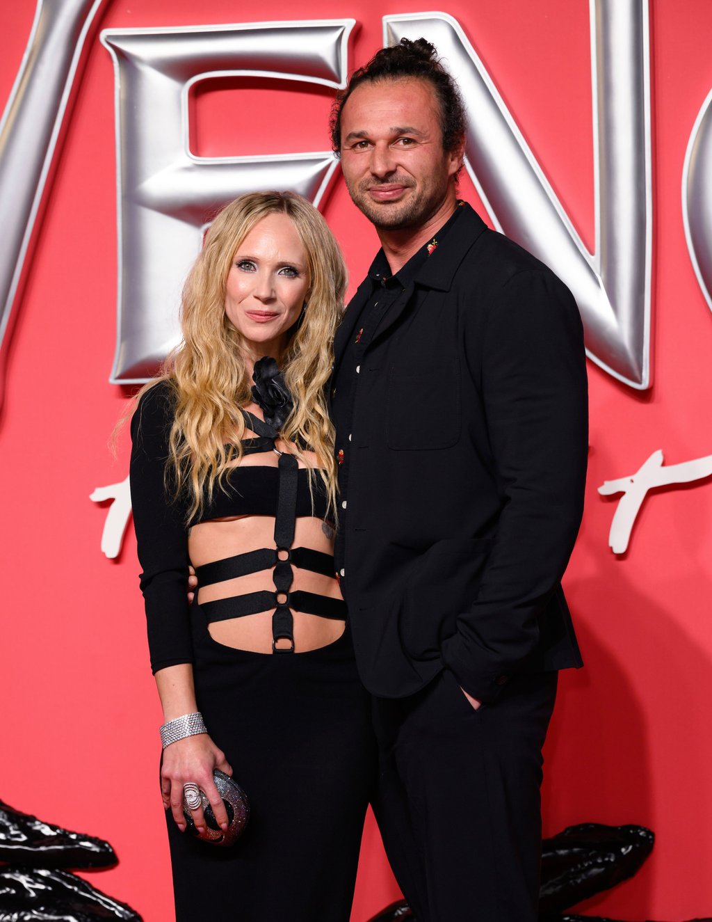 Juno Temple and Michal Szymanski at the UK premiere of Venom: The Last Dance in London, in October 2024. Photo: Getty Images