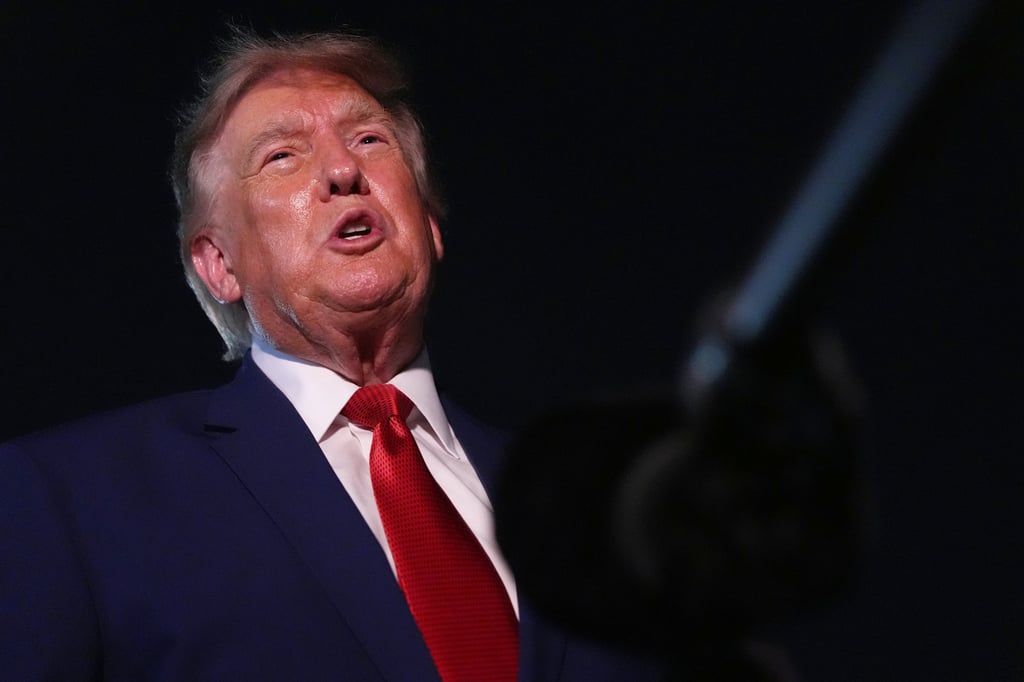 President Donald Trump has said the US will impose 100 per cent tariffs on generic medicines from August 2028 and increase them to 200 per cent after one year. Photo: AP