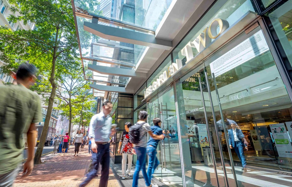 A view of Lee Garden Two in Causeway Bay. Photo: Handout A view of Lee Garden Two in Causeway Bay. Photo: Handout