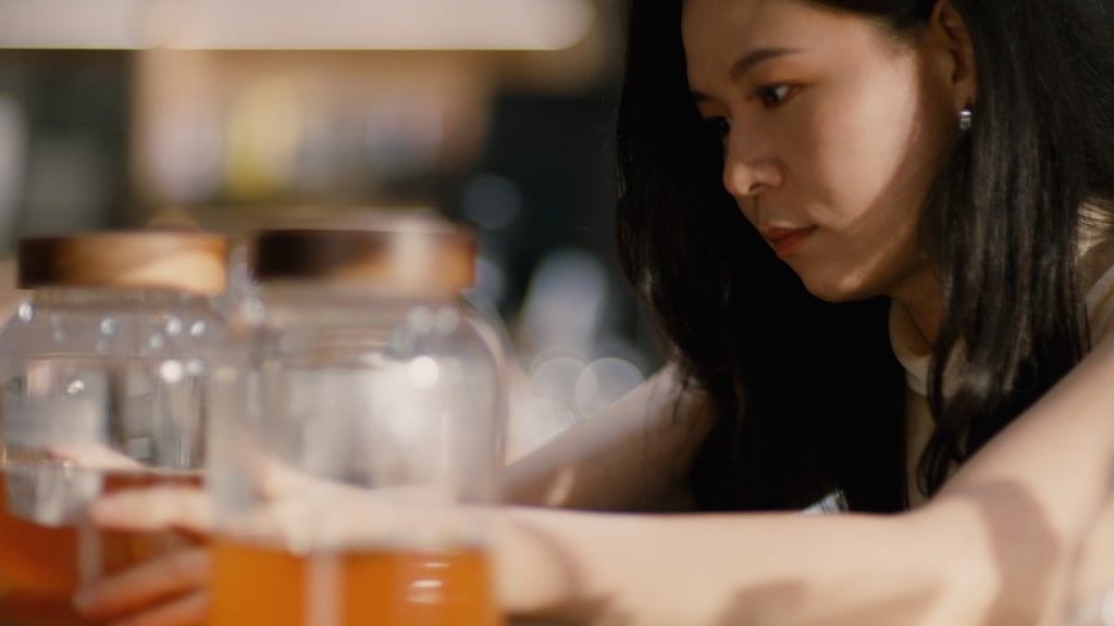 Ou started experimenting with brewing kombucha in 2020, which led to her starting her own brand of the fermented tea drink. Ou started experimenting with brewing kombucha in 2020, which led to her starting her own brand of the fermented tea drink.