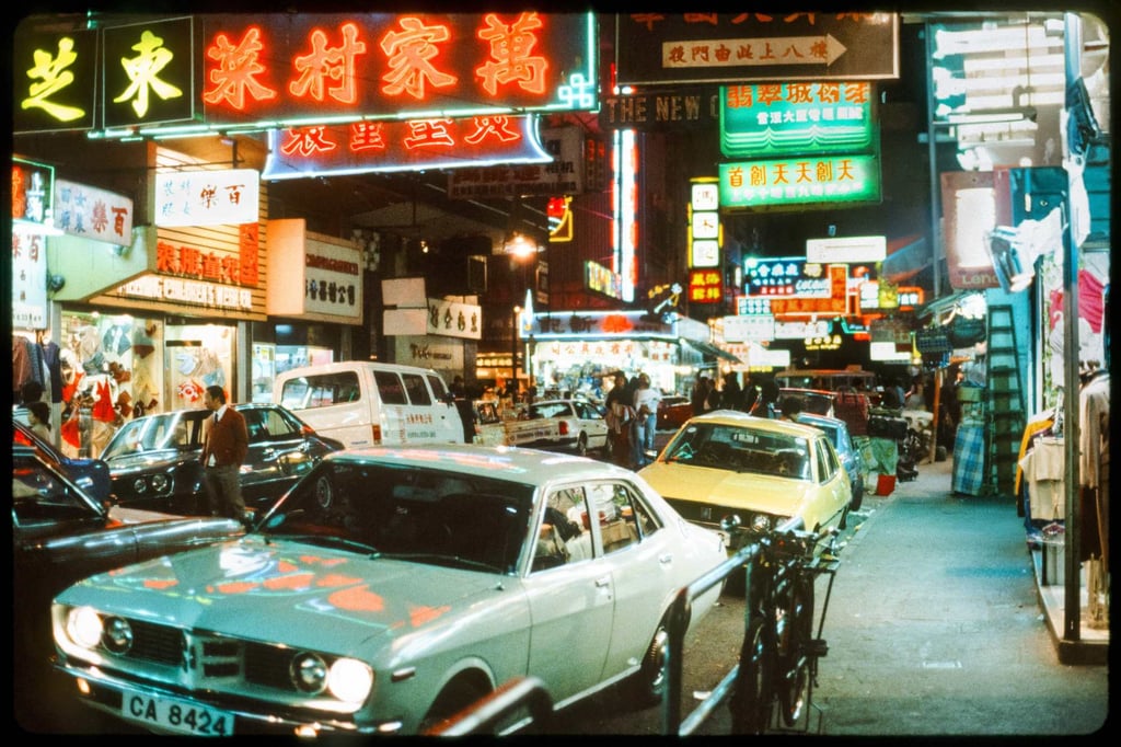 Herbert Smith’s photographs of Hong Kong in 1979, now archived and digitised by his grandson. Titled “Toyota (1979)”, this is one of the five photographs of the A Blank Wall’s Hong Kong collection on sale. Photo: Handout / Herbert Smith Herbert Smith’s photographs of Hong Kong in 1979, now archived and digitised by his grandson. Titled “Toyota (1979)”, this is one of the five photographs of the A Blank Wall’s Hong Kong collection on sale. Photo: Handout / Herbert Smith