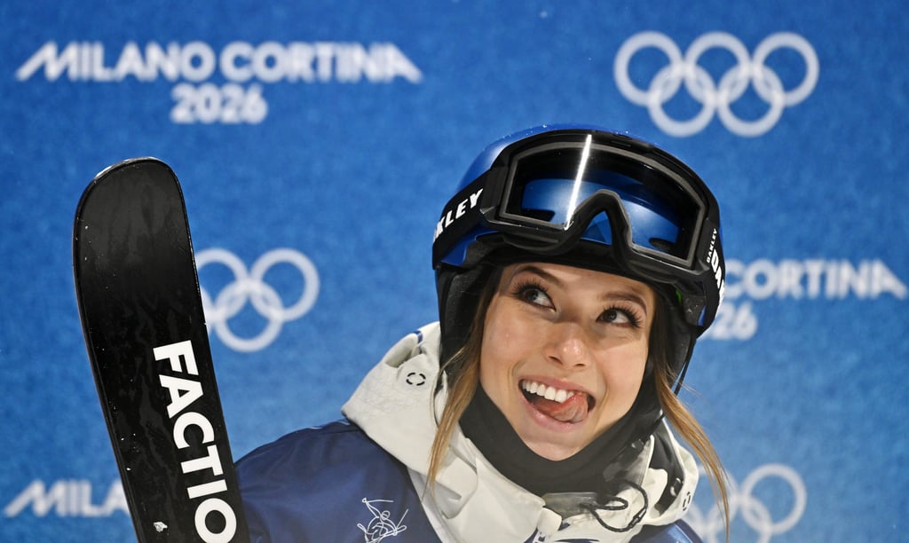 Chinese-American freestyle skier Eileen Gu at the Milan-Cortina 2026 Winter Olympics in Livigno, Italy, in February. Photo: Xinhua