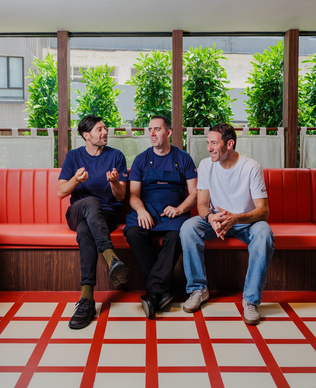 The three founders of Ninetta (from left), Antimo Merone, Marco Xodo and Graziano De Gregorio. Photo: Handout