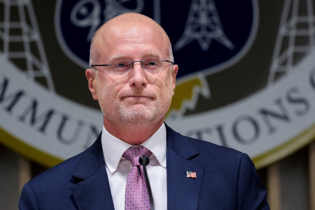 FCC Chairman Brendan Carr has made national security and countering perceived threats from Chinese technology central priorities for the US communications regulator. Photo: Reuters