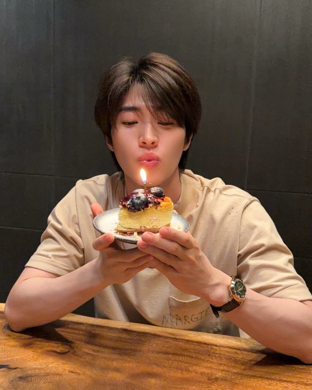Blue Pongtiwat entered the entertainment industry as a teenager. Photo: @blue_pongtiwat/Instagram Blue Pongtiwat entered the entertainment industry as a teenager. Photo: @blue_pongtiwat/Instagram