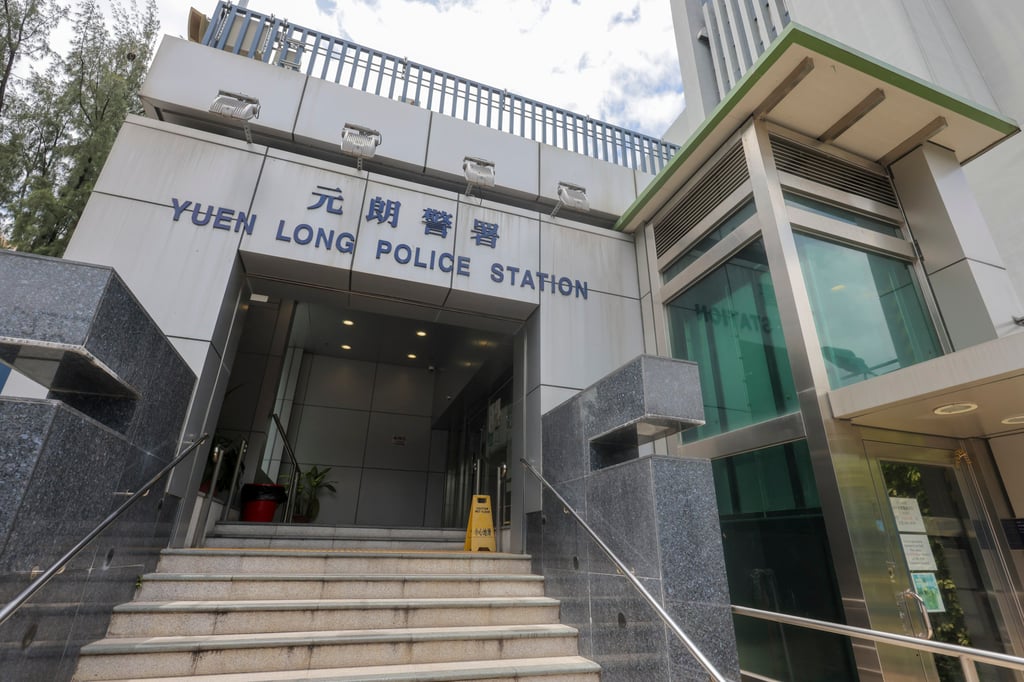 The incident occurred while the helper was caring for the girl and her three-year-old brother at home. Officers of the Yuen Long crime investigation team are handling the case. Photo: Jelly Tse