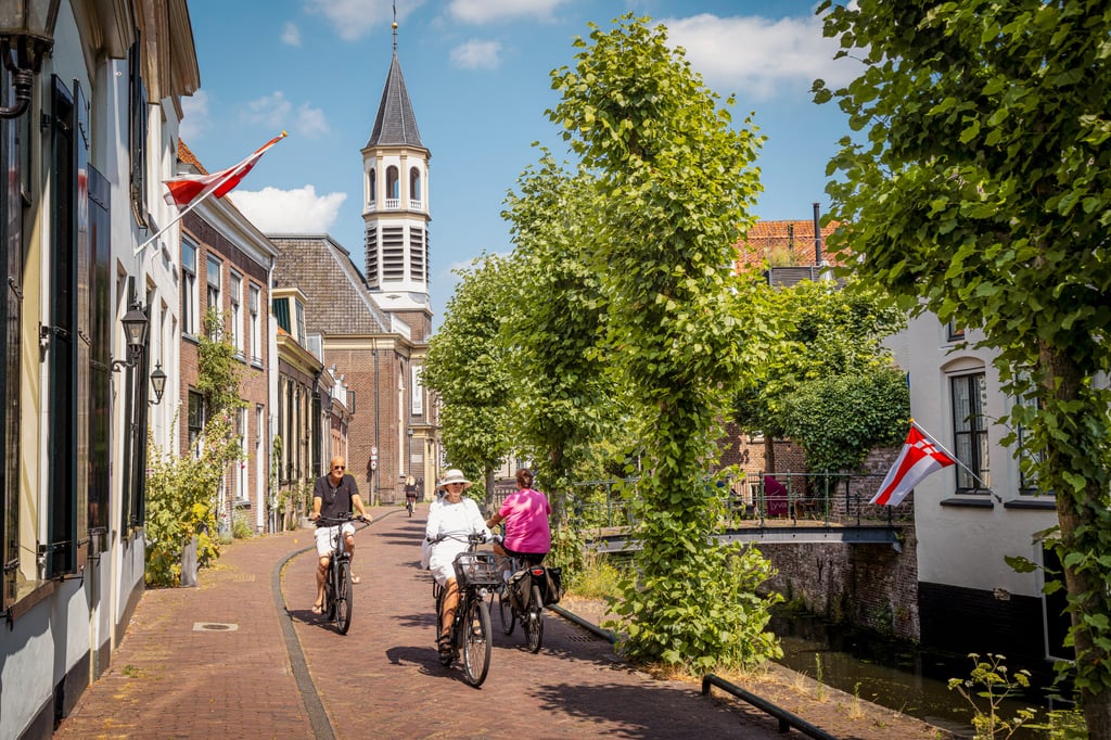 Amersfoort’s canal-side roadways are blissfully calm. Photo: Shutterstock