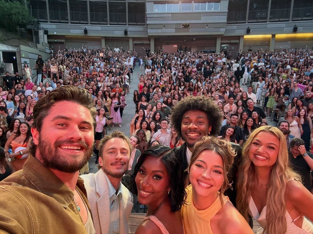 Outer Banks cast members at a fan event for Season 5 of the Netflix show on August 15. Photo: @obx/Instagram Outer Banks cast members at a fan event for Season 5 of the Netflix show on August 15. Photo: @obx/Instagram