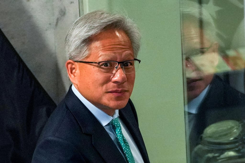 Nvidia’s co-founder and CEO Jensen Huang has yet to name his successor. Photo: Reuters Nvidia’s co-founder and CEO Jensen Huang has yet to name his successor. Photo: Reuters