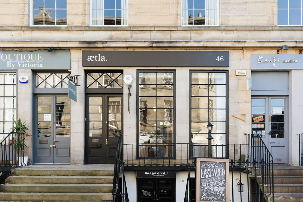 Aetla’s gallery in Edinburgh. Photo: Aetla Aetla’s gallery in Edinburgh. Photo: Aetla