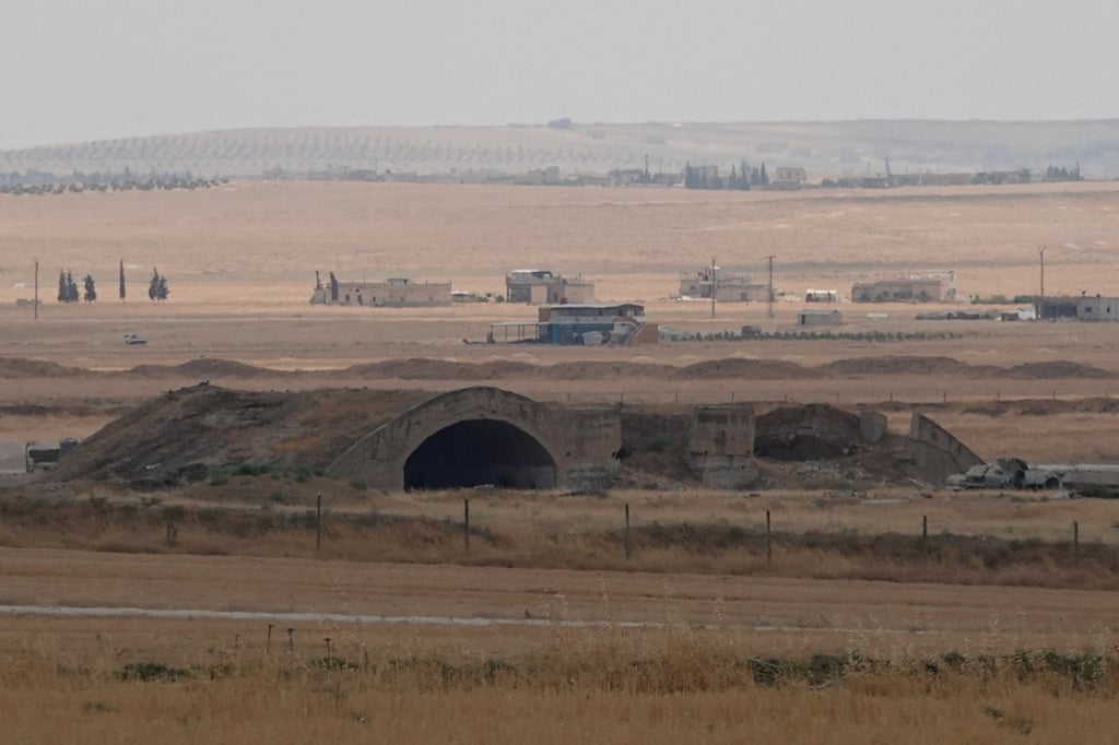 The Abu Al-Duhur airbase in Syria seen following Tuesday’s air strikes by Israel. Photo: Reuters