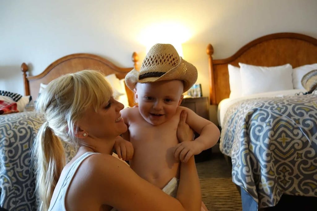 Anna Faris and her son Jack in 2020. Photo: @annafaris/Instagram Anna Faris and her son Jack in 2020. Photo: @annafaris/Instagram