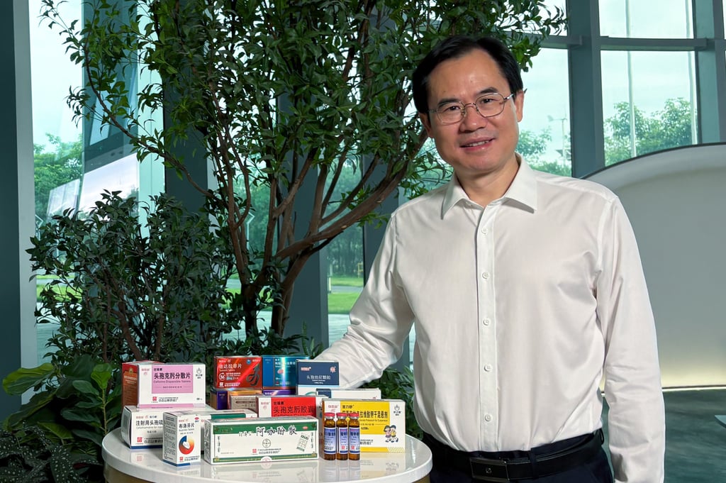 Chen Jiehui, vice-chairman of Guangzhou Pharmaceutical Holdings, has said his company is considering investing in the Northern Metropolis. Photo: Vivian Au