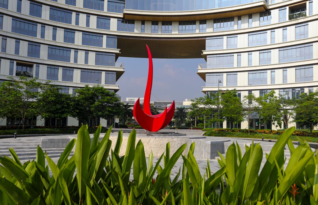 The Guangzhou HKUST Fok Ying Tung Research Institute in Nansha. Photo: Xiaomei Chen The Guangzhou HKUST Fok Ying Tung Research Institute in Nansha. Photo: Xiaomei Chen