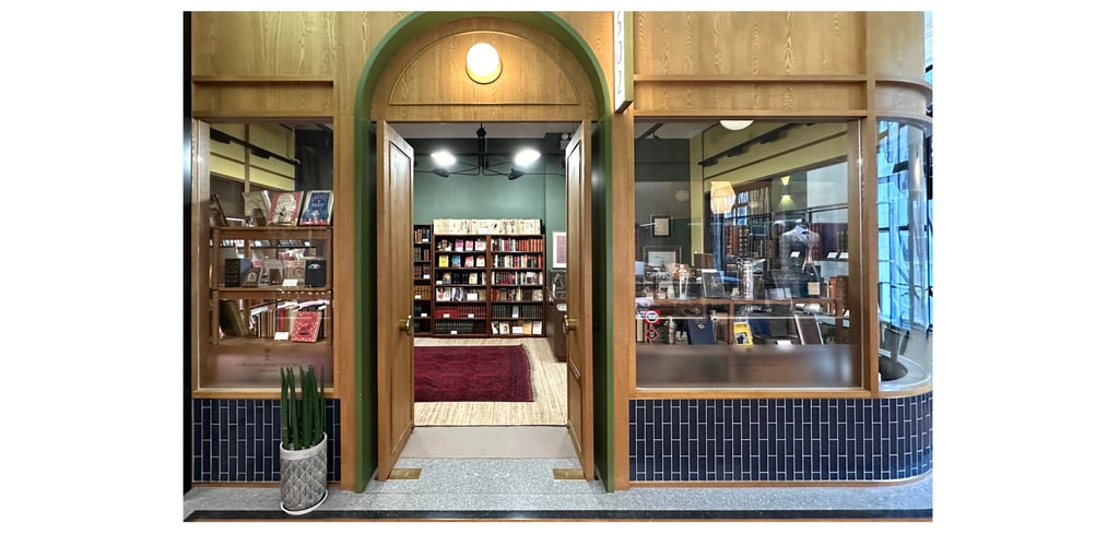 Lok Man Rare Books in Hong Kong. Photo: Handout Lok Man Rare Books in Hong Kong. Photo: Handout