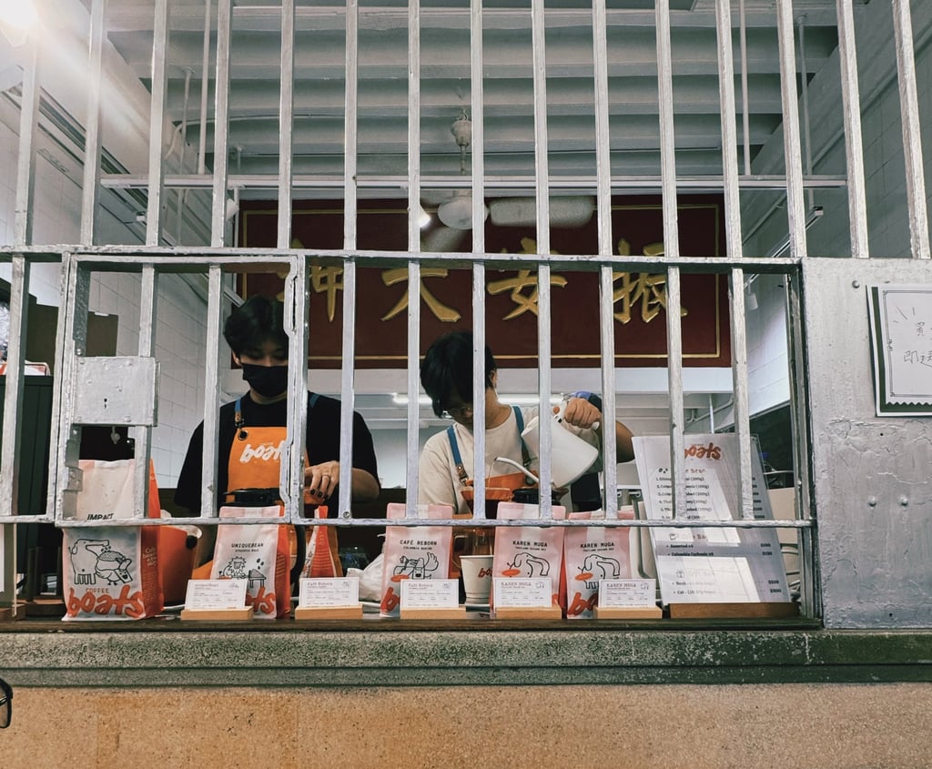 Coffee Boats x Project House @ Chun On Pawn Shop will run until December 19, with 20 per cent of the revenue going to Caritas Hong Kong. Photo: Instagram/iris_yk Coffee Boats x Project House @ Chun On Pawn Shop will run until December 19, with 20 per cent of the revenue going to Caritas Hong Kong. Photo: Instagram/iris_yk