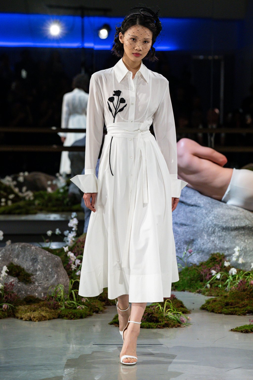 A model walks the runway at the Patrick McDowell Ready to Wear Autumn/Winter 2026-27 fashion show at London Fashion Week in February 2026. Photo: Gamma-Rapho via Getty Images A model walks the runway at the Patrick McDowell Ready to Wear Autumn/Winter 2026-27 fashion show at London Fashion Week in February 2026. Photo: Gamma-Rapho via Getty Images