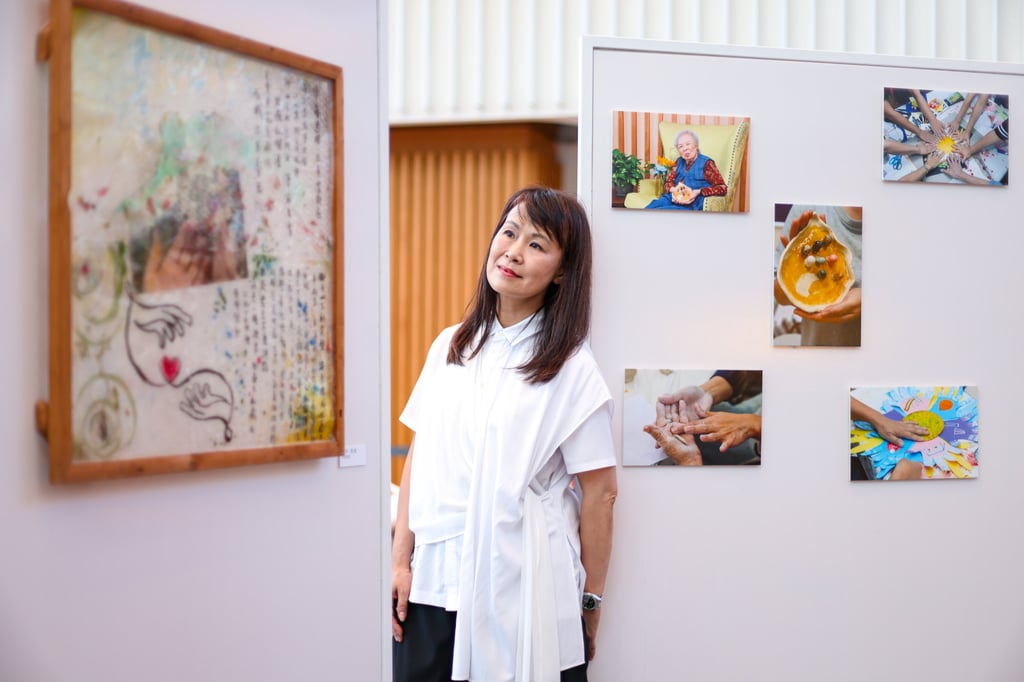 Rebecca Po, executive director of Arts’ Options, says the charity wants more members of the public to understand the importance and the benefits of elderly arts. Photo: Nora Tam