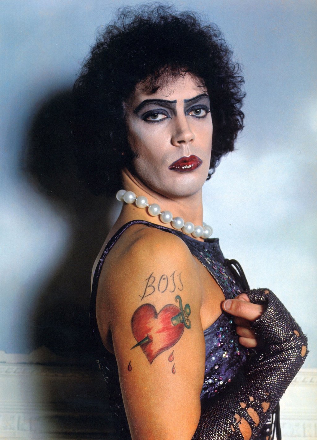 Tim Curry famously commanded attention as the mad scientist Dr Frank N. Furter in cult classic oddball musical The Rocky Horror Picture Show. Photo: 20th Century via TNS