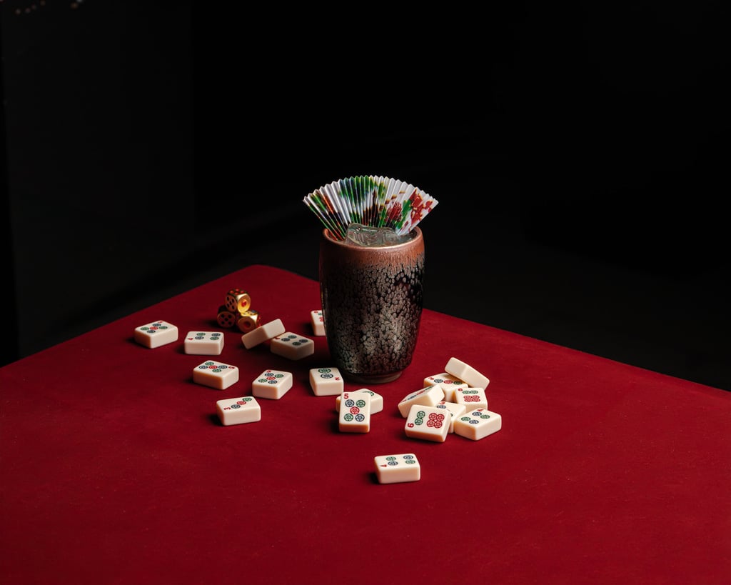 The mahjong-inspired Gentle South Wind mocktail at Hutong. Photo: Hutong The mahjong-inspired Gentle South Wind mocktail at Hutong. Photo: Hutong