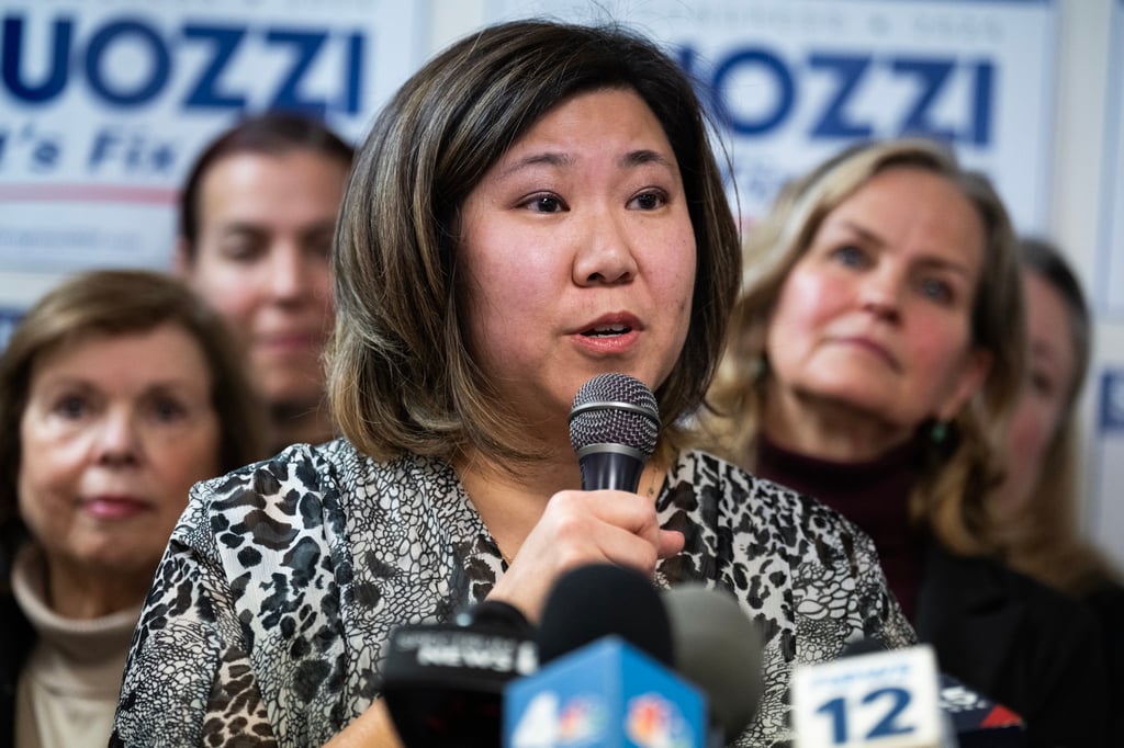 Congresswoman Grace Meng of New York is among the US lawmakers to criticise comments by guests on the Timcast IRL podcast. Photo: Tom Williams/CQ-Roll Call, Inc via Getty Images