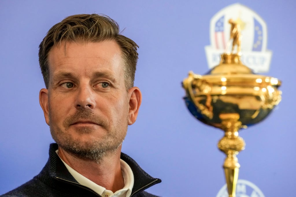 Henrik Stenson was named Europe’s Ryder Cup captain in March 2022 but was stripped of the position four months later after joining LIV Golf. Photo: AP Henrik Stenson was named Europe’s Ryder Cup captain in March 2022 but was stripped of the position four months later after joining LIV Golf. Photo: AP