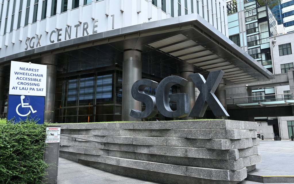 The Singapore Exchange building in the central business district. Photo: AFP