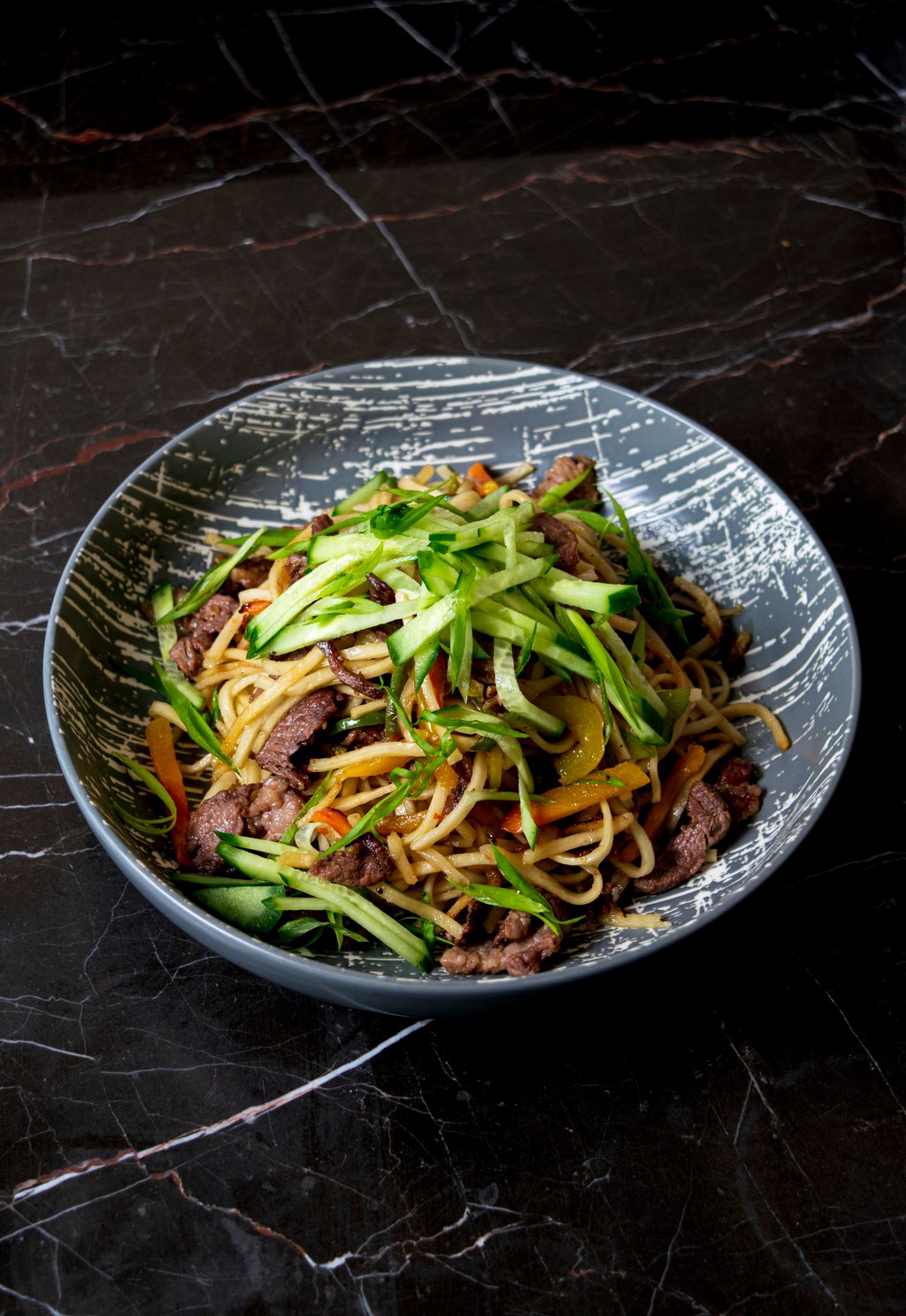Tsuivan, noodles with beef or lamb, is another popular dish. Photo: Handout