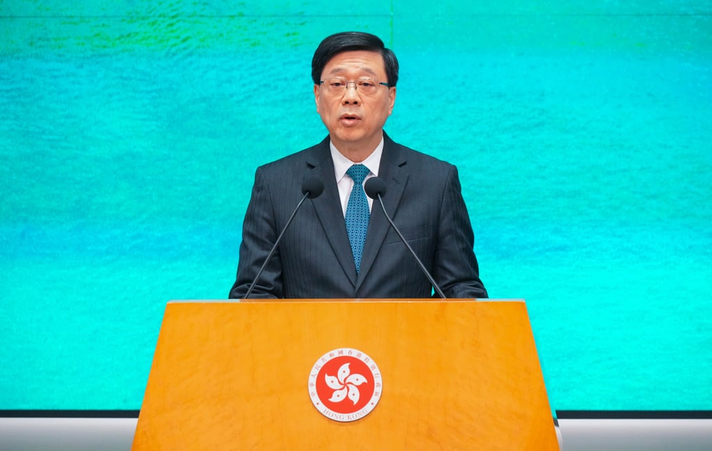 Chief Executive John Lee has extended his condolences to victims and families after floods devastated areas along the Nepal-Tibet border. Photo: May Tse Chief Executive John Lee has extended his condolences to victims and families after floods devastated areas along the Nepal-Tibet border. Photo: May Tse
