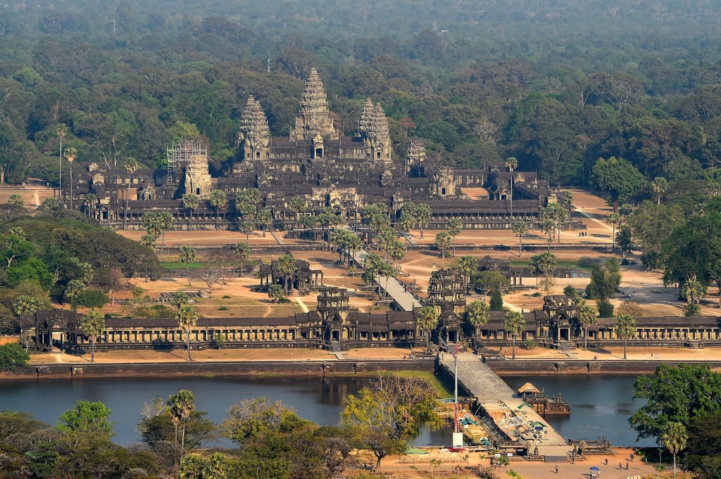 The Angkor Wat temple complex. Photo: AFP The Angkor Wat temple complex. Photo: AFP