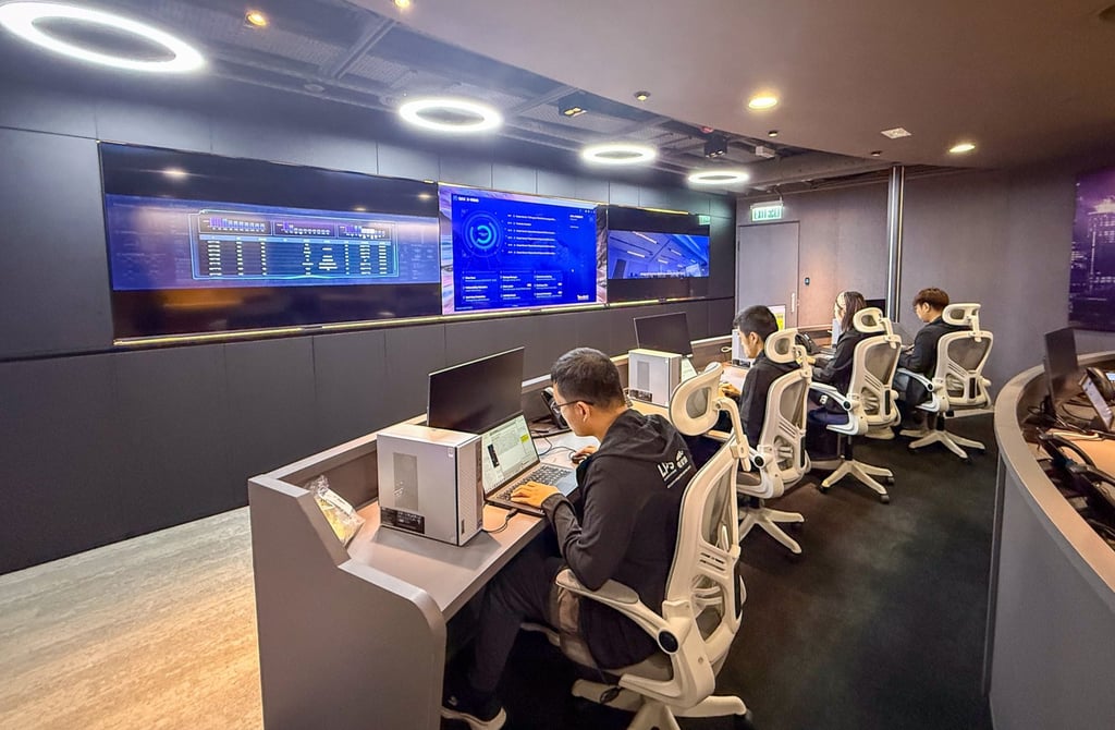 Lenovo’s Security Operations Centre in Hong Kong uses AI to offer round-the-clock cybersecurity solutions tailored for local businesses. Photo: Lenovo Lenovo’s Security Operations Centre in Hong Kong uses AI to offer round-the-clock cybersecurity solutions tailored for local businesses. Photo: Lenovo
