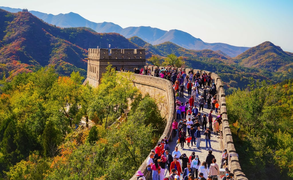 The Great Wall in Badaling, the first section to open to the public, in 1957. Photo: Shutterstock The Great Wall in Badaling, the first section to open to the public, in 1957. Photo: Shutterstock