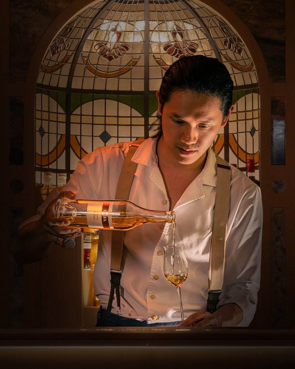 Jason Yu is the head bartender of Carna by Dario Cecchini at the Mondrian Hong Kong hotel in Tsim Sha Tsui. Photo: Carna by Dario Cecchini