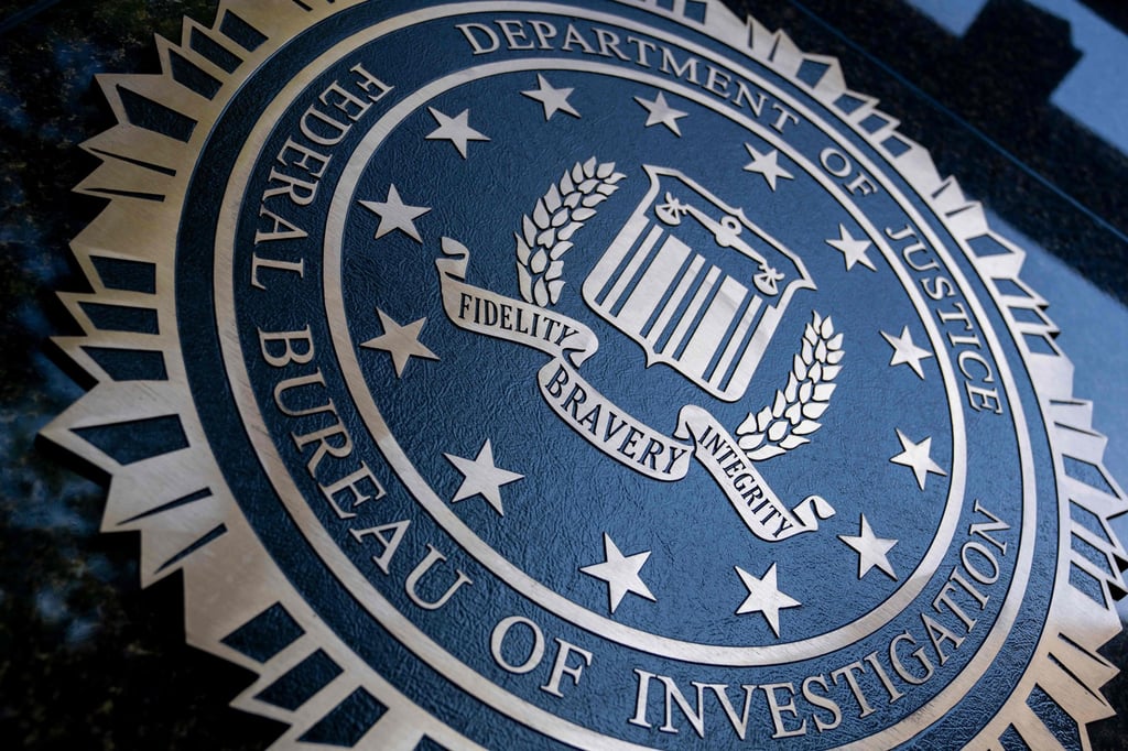 The FBI said Pauken had “operated at the direction and control” of people he knew worked for China’s state security ministry. Photo: AFP