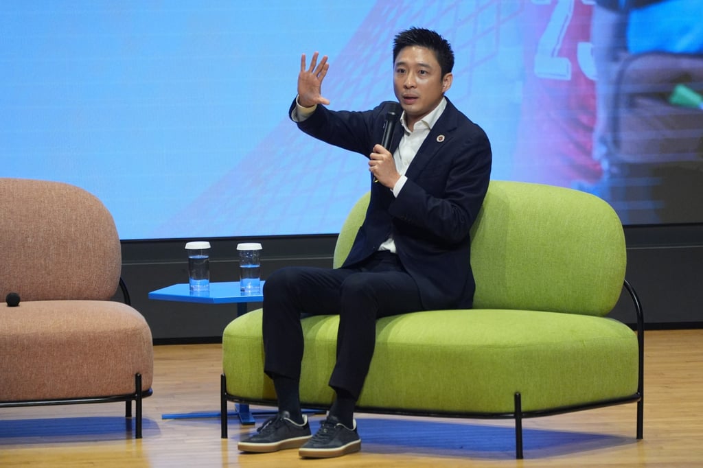 Eric Fok and Hong Kong football bosses have refused to say whether they support Gianni Infantino or not. Photo: Elson Li Eric Fok and Hong Kong football bosses have refused to say whether they support Gianni Infantino or not. Photo: Elson Li