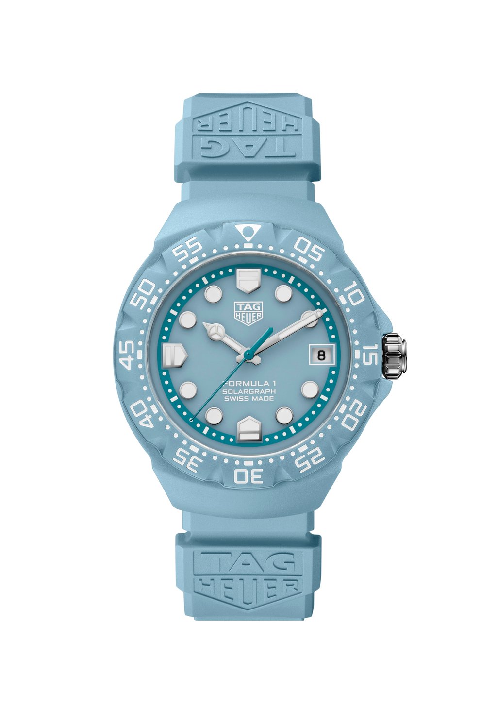 The Tag Heuer Formula 1 Solargraph has a whole lot of pastel selections. Photo: Handout The Tag Heuer Formula 1 Solargraph has a whole lot of pastel selections. Photo: Handout