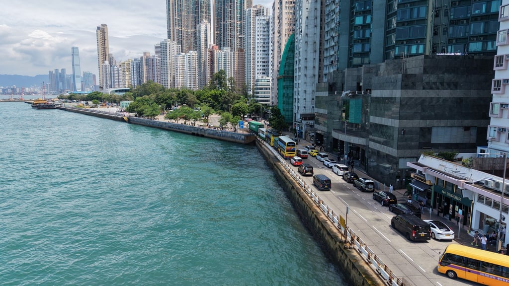 Ivan Ho, chairman of the Harbourfront Commission, says the proposed grading was unlikely to affect plans for a new walkway, as the sea wall’s heritage value had already been considered in the design. Photo: Dickson Lee